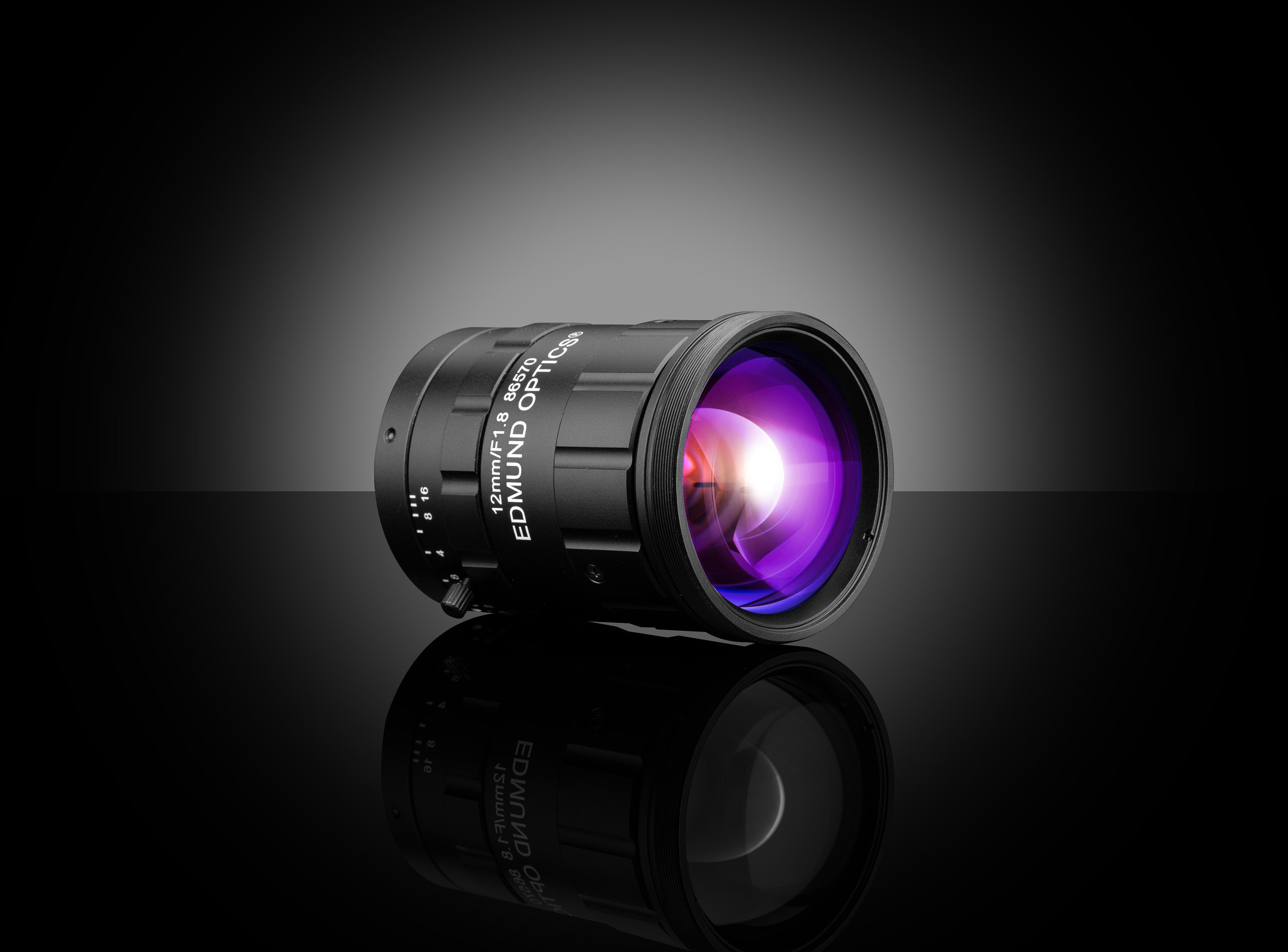 Edmund Optics 86-570 12mm Focal Length, HP Series Fixed Focal Length Lens - Wilco Imaging